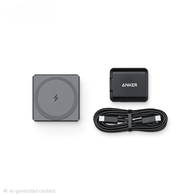 شارژر مکعبی انکر Anker 3-in-1 Cube with MagSafe – مدل Y1811